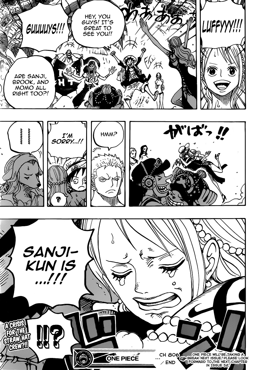 One Piece, Chapter 806 image 17